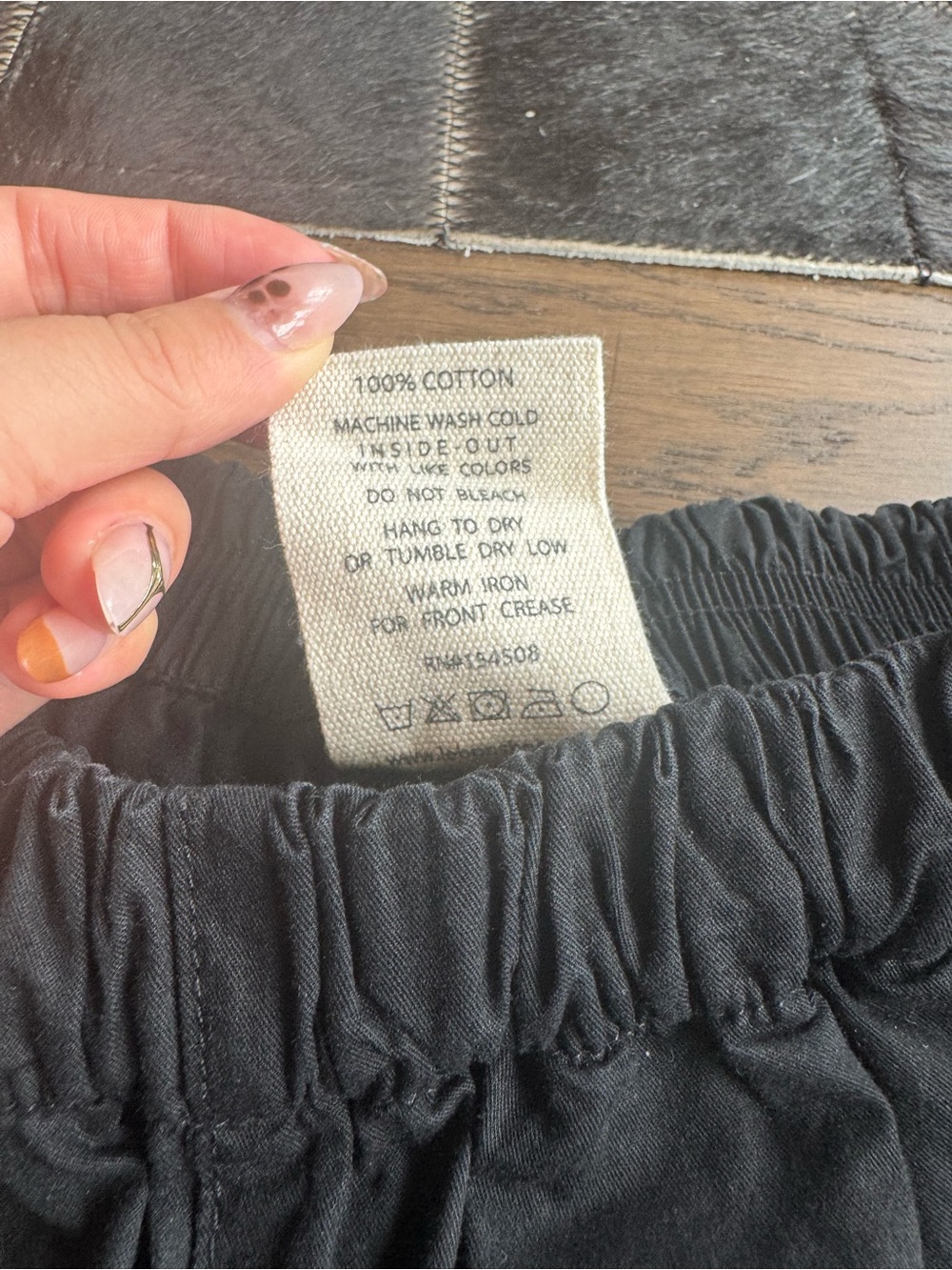 Le Bon Shoppe Parachute Pant (Black) - Picture 9 of 10